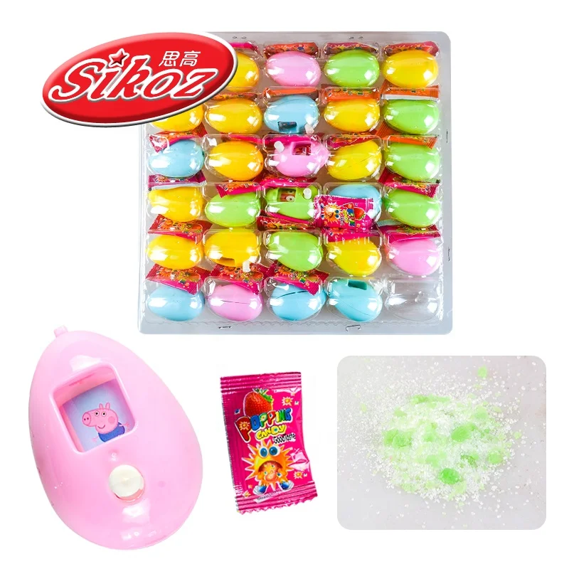 2018 New item top high quality surprise egg camera toy candy
