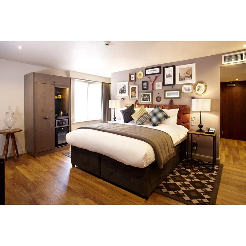 Hotel Indigo luxury Custom modern hotel bedroom set bedroom furniture
