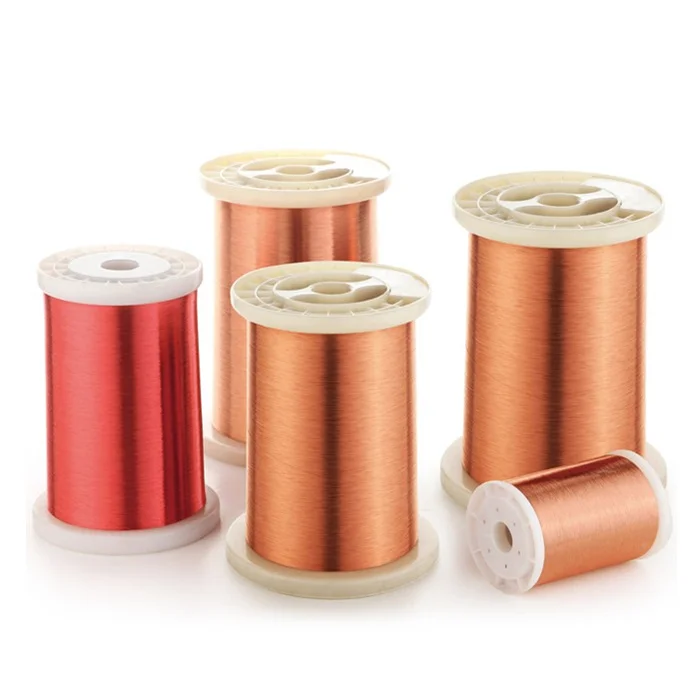
OEM 0.25 0.3 0.5 0.7 1 1.5 MM Magnet Enameled Copper Wire For Electric Fan Motor Stator Rotor Winding Rewinding Price Per Meter 