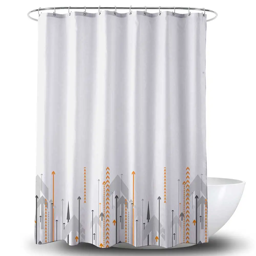 
Customize Polyester shower curtains Bathroom Mat Set Home Bathroom 