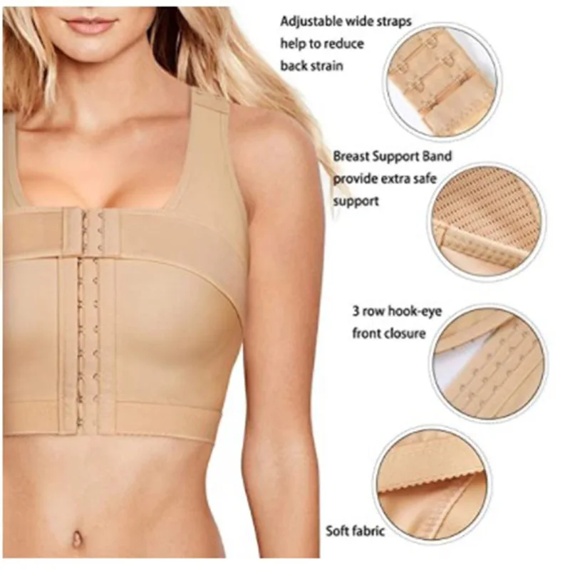 New 2021 bra underwear pressurized breastfeeding underwear adjustable bra shaping