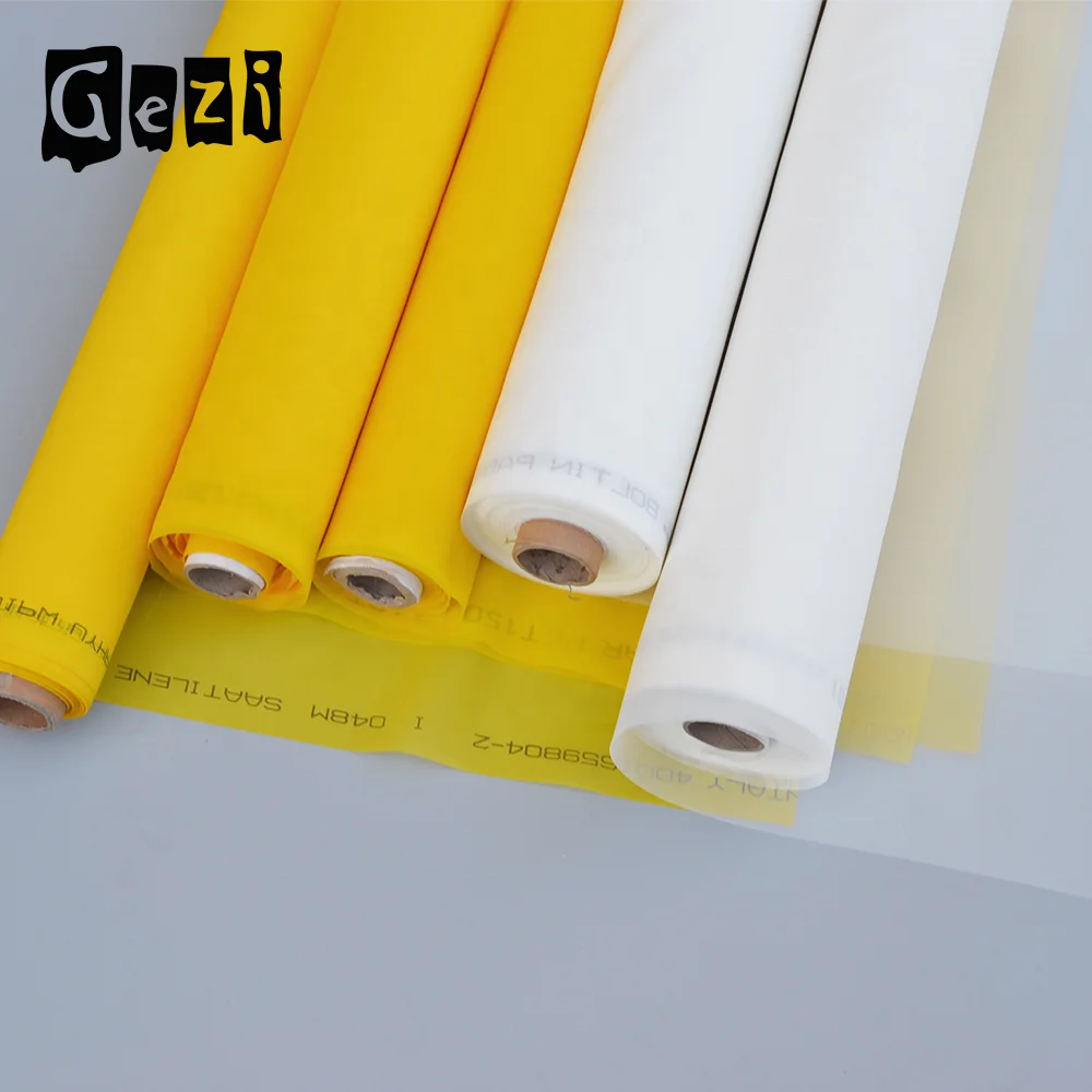 Screen Printing 3 Yards 1.27 Meters Fabric Mesh Screen Printing Mesh 100 Mesh/40T
