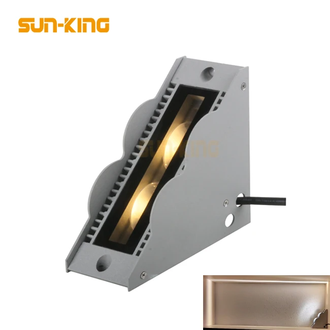 Aluminum warm white decorative Door Frame Sconce Spot Lights Hotel Ktv Bar Corridor window sill Trick Light
