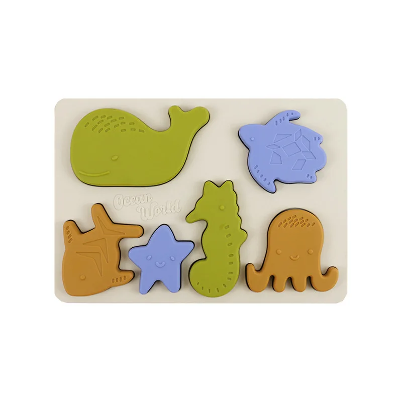 Puzzle Game Toys for Kids Toddlers Cube Puzzle Preschool Early Learning Educational Sensory Toys Baby Products