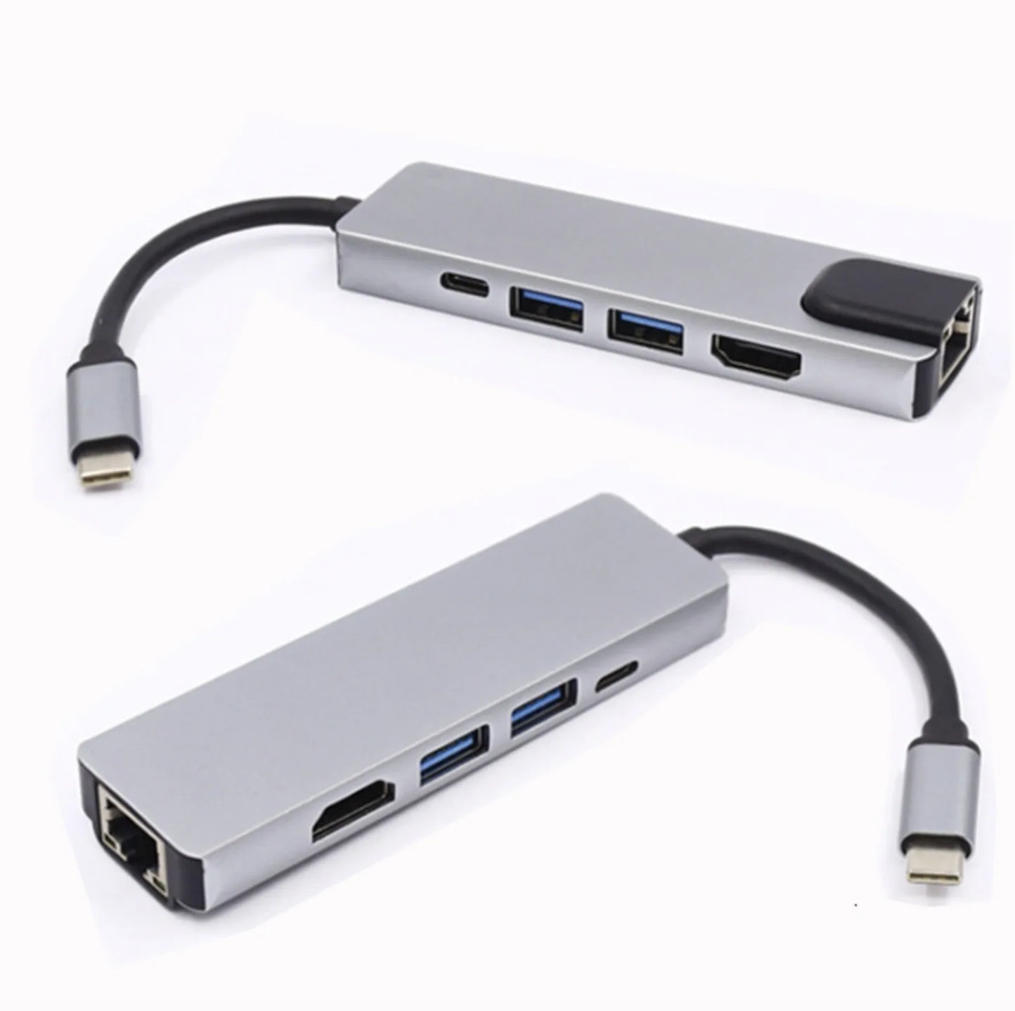 Type-c док-станция USB type-c для hd usb hub-сетевая карта TYPE-C gigabit карты