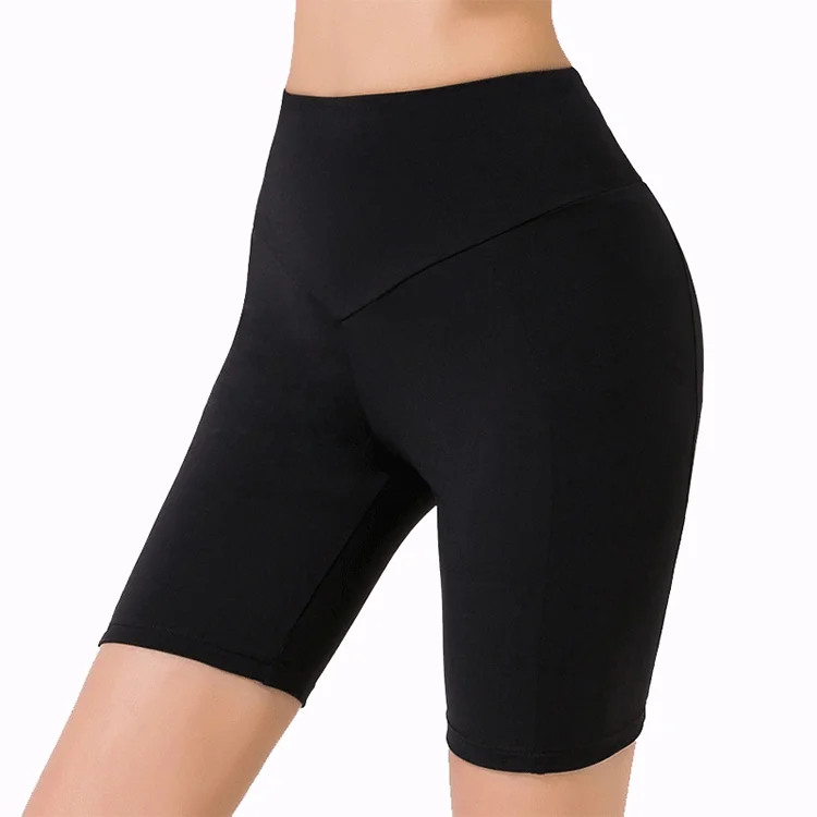 High-Grade Fabrics High Waisted Breathable Soft Women Fitness Yoga Shorts