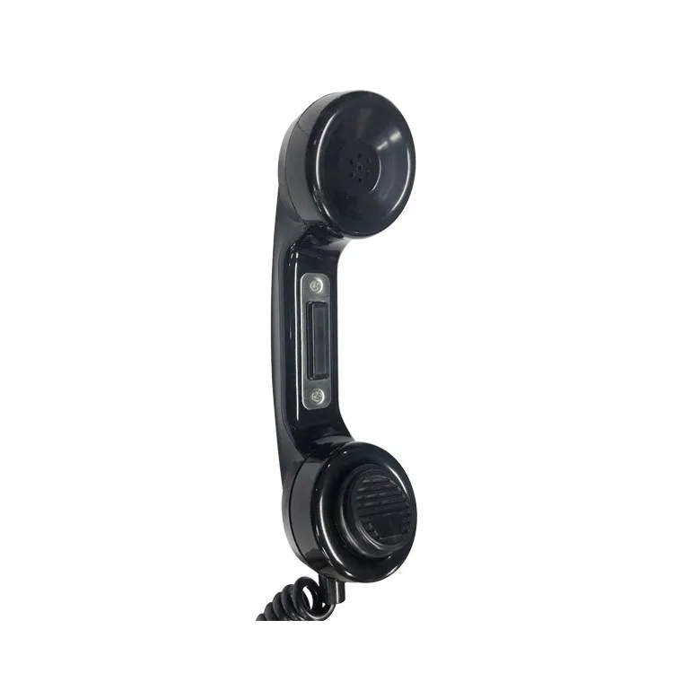 VoIP прочный телефон Телефоны/черный 32 'шнурки Бронированный провод трубки/устойчивая к атмосферным воздействиям