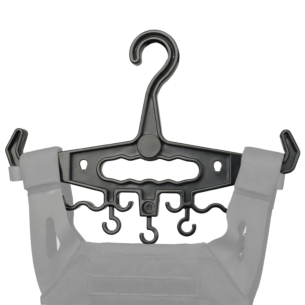 WOSPORT Removable Hook Heavy weight Hanger Display Rack Strong Plastic Hanger