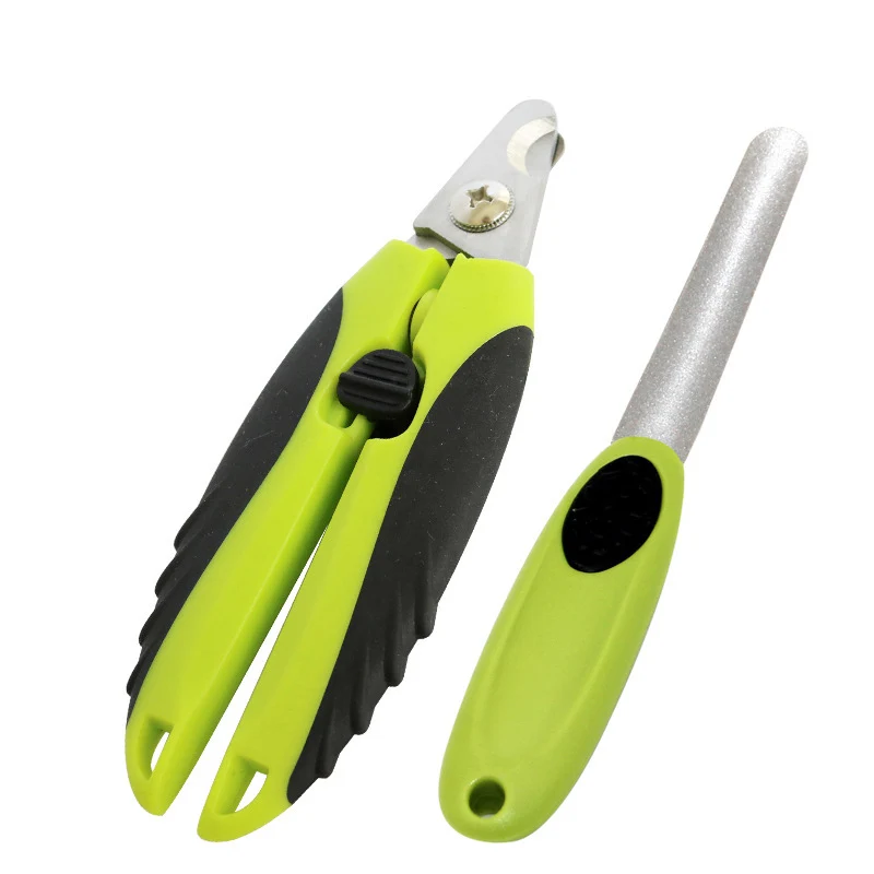 Professional Pet Nail Clippers and Claw Trimmer with Safety For Animals Paws Grooming Dog Cat Clippers