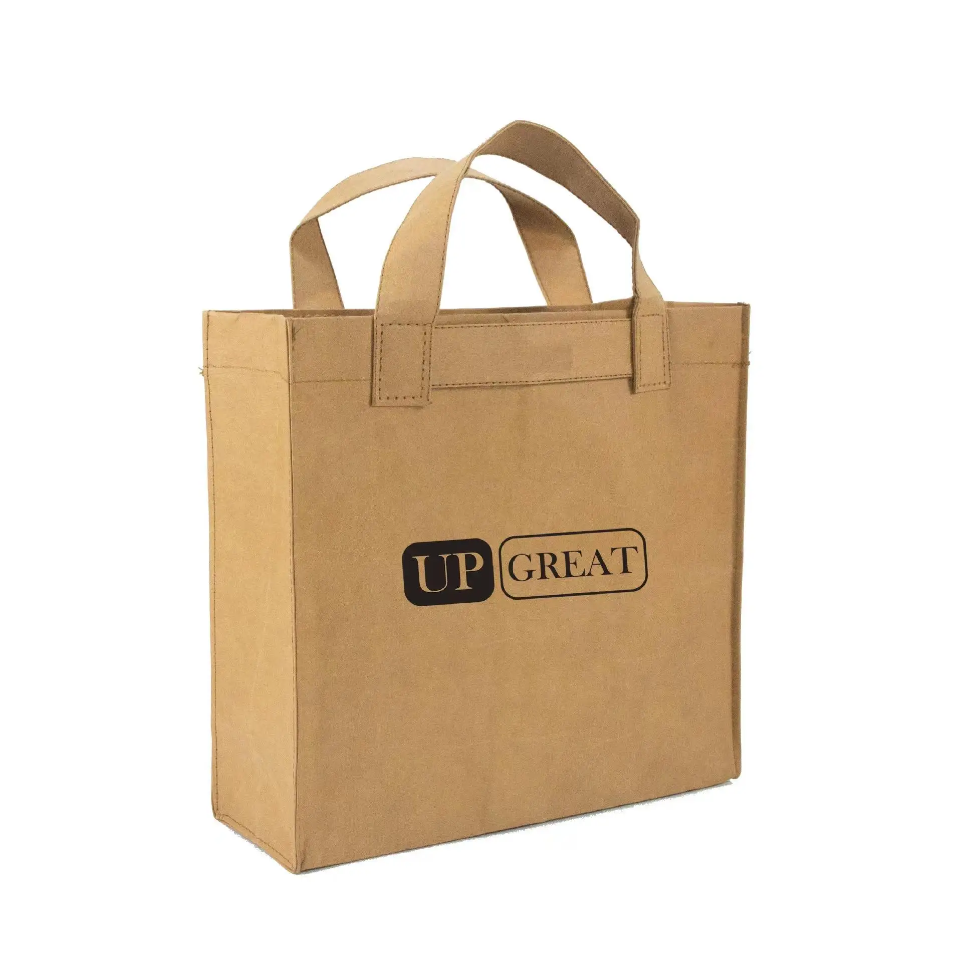 Low Price Lightweight Special Fabric Soft Waterproof White Paper Tote Dupont Paper Tyvek Bag