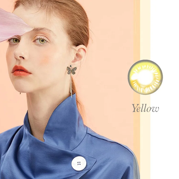 Realcon Fancy look Halloween Contact Lenses Crazy Color Contact Lens Coscon Colored Contacts Eye Lenses