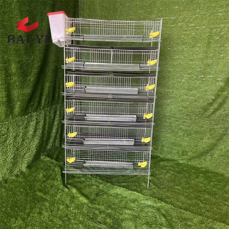 Система кормления клетки для домашней птицы кормление перепелов система