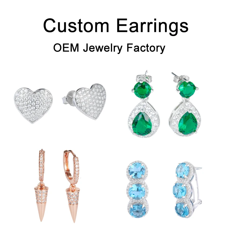 Free Sample Trendy 925 Sterling Silver Round Circle Hoop 18k Gold Handmade vermeil Earrings Findings Simple Ear Cuff Jewelry