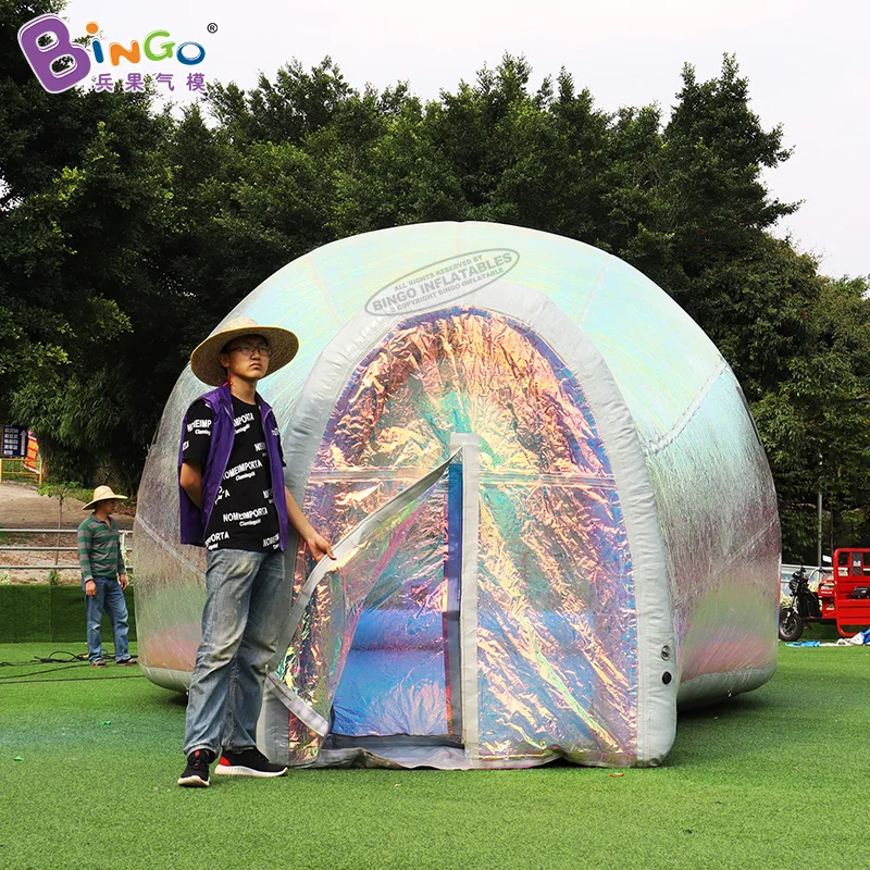 Bingo Customized Inflatable Design Outdoor Giant Inflatable Whale Tent For Advertising Decoration