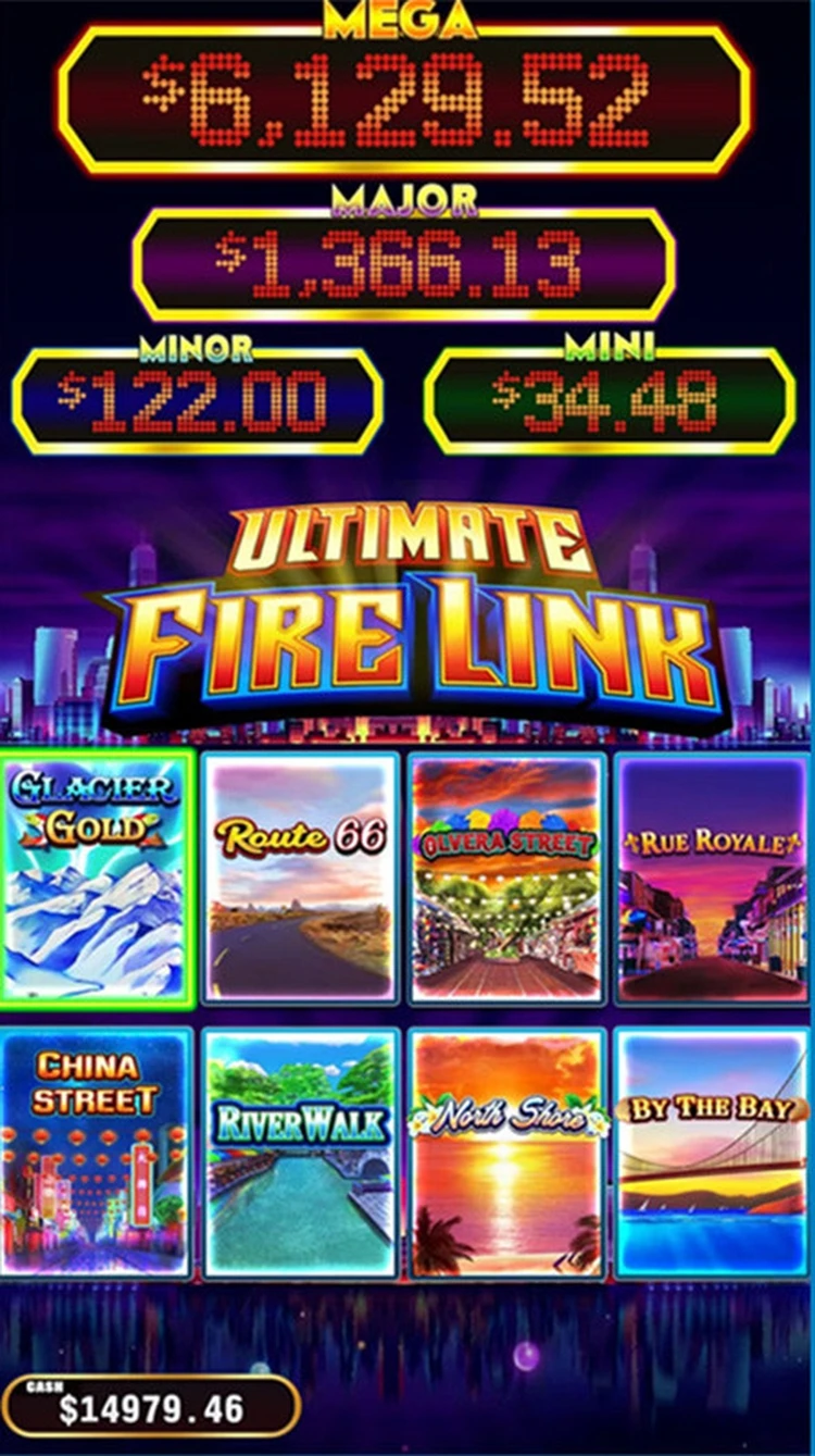 12 месяцев гарантии Ultimate Fire Link 8 в 1 игровой автомат для