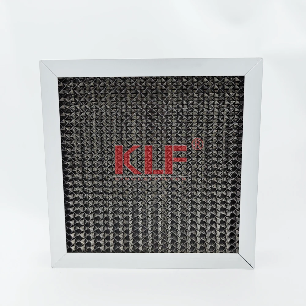 Aluminum Frame Honeycomb Type Range  Hood Grease  Filter for Commercial Kitchen