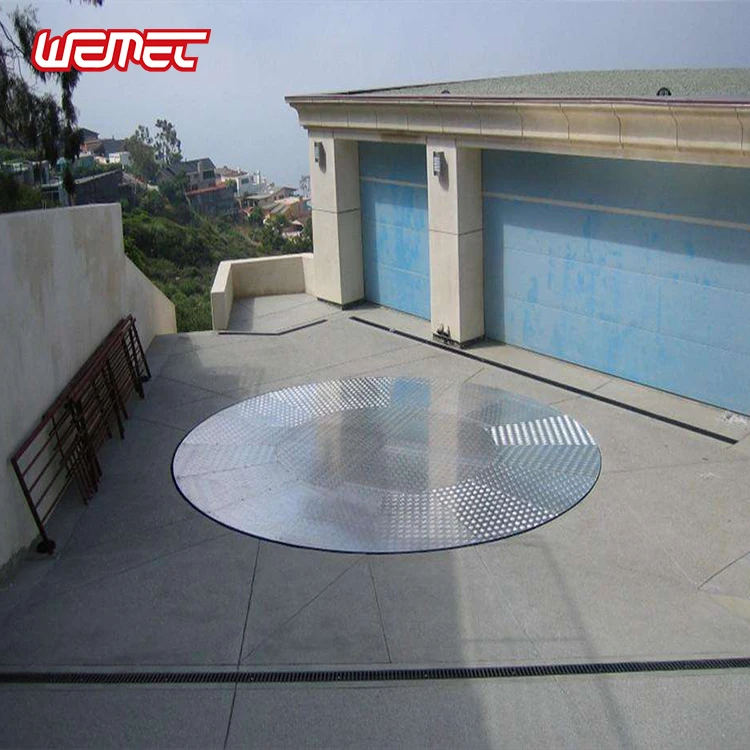 Wemet 5 м 3 тонный автомобильный поворотный стол/парковочный поворотный стол с Заводской ценой