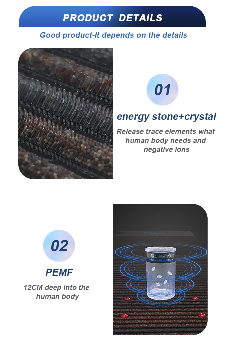 Infra Red Light Slimming Machine Pemf Go Mat Pure Wave Pemf Bio Amethyst Matt Ome Suppliers