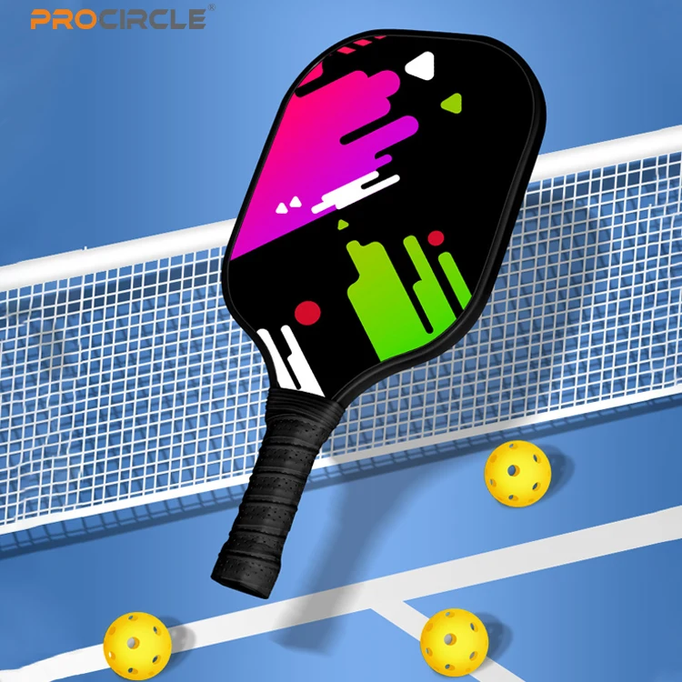 Professional lightweight pickleball paddle glass fibre pickleball paddle usapa approved pickleball paddle racket set