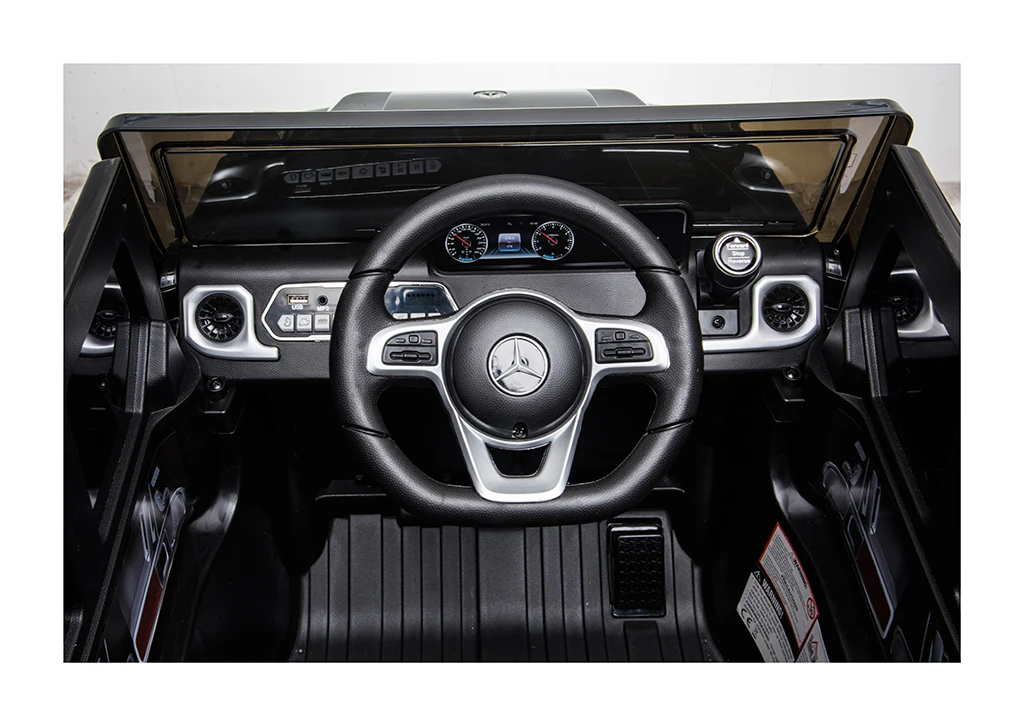 Mercedes-Benz G500 Kids Ride-On Battery-Powered SUV Plastic ONE BUTTON START Ages 3-8 Small Wholesale Hot Selling Kids Car Toy