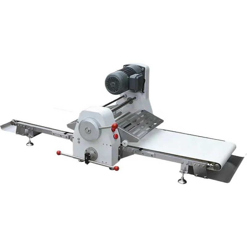 MS500-3 Commercial Electric Tabletop Manual Pastry Dough Sheeter/bakery Dough Sheeter 30 kg