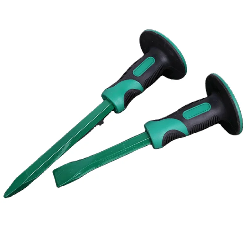 Industrial-grade Flat-bodied Chrome Vanadium Steel Masonry Chisel
