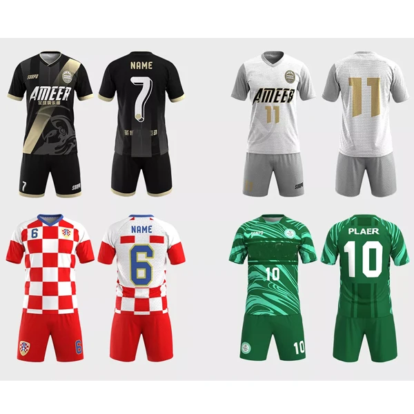 Сублимационная спортивная одежда, мужские тренировочные футбольные Джерси и шорты, индивидуальная форма футбольной команды
