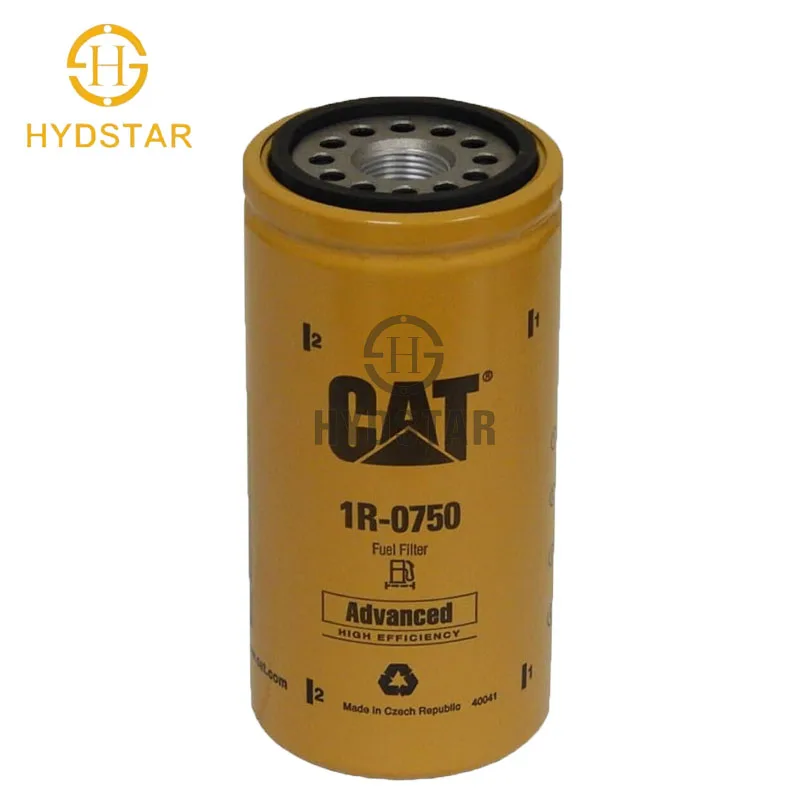 Favorable Price Diesel Fuel Filter Compatible With Caterpillar Cat 3304 3306 3406 3114 3116 Diesel Engine Fuel Filter 1R-0750