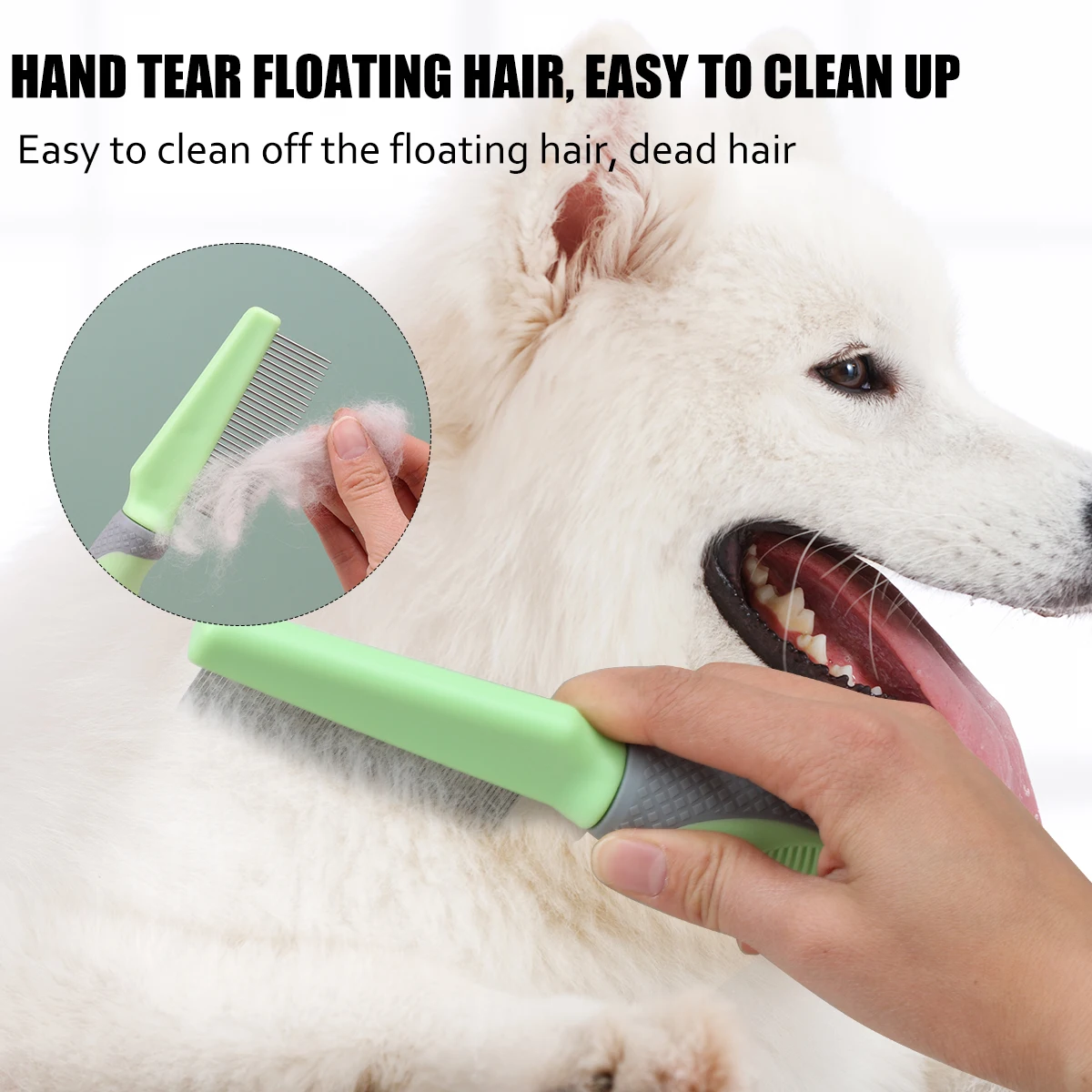 Factory Wholesale Custom Logo Three Types Cat Pin Hair Comb Dog Pet Grooming Comb