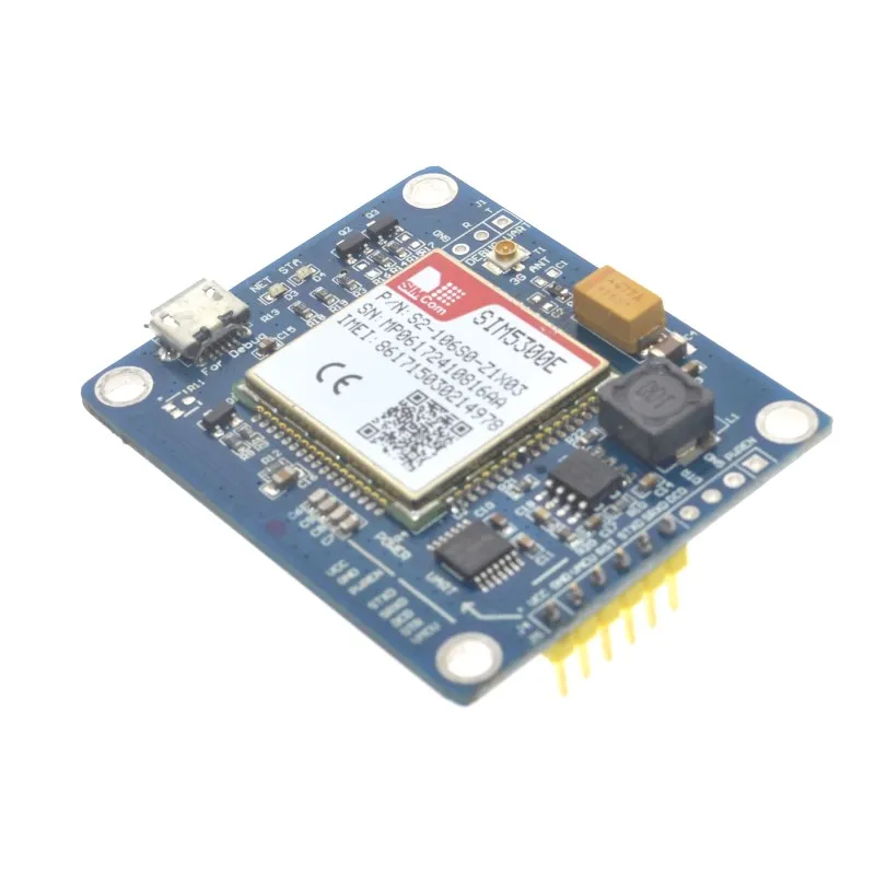 SIM5300E 3G module Development Board Quad-band GSM GPRS GPS SMS with PCB Antenna