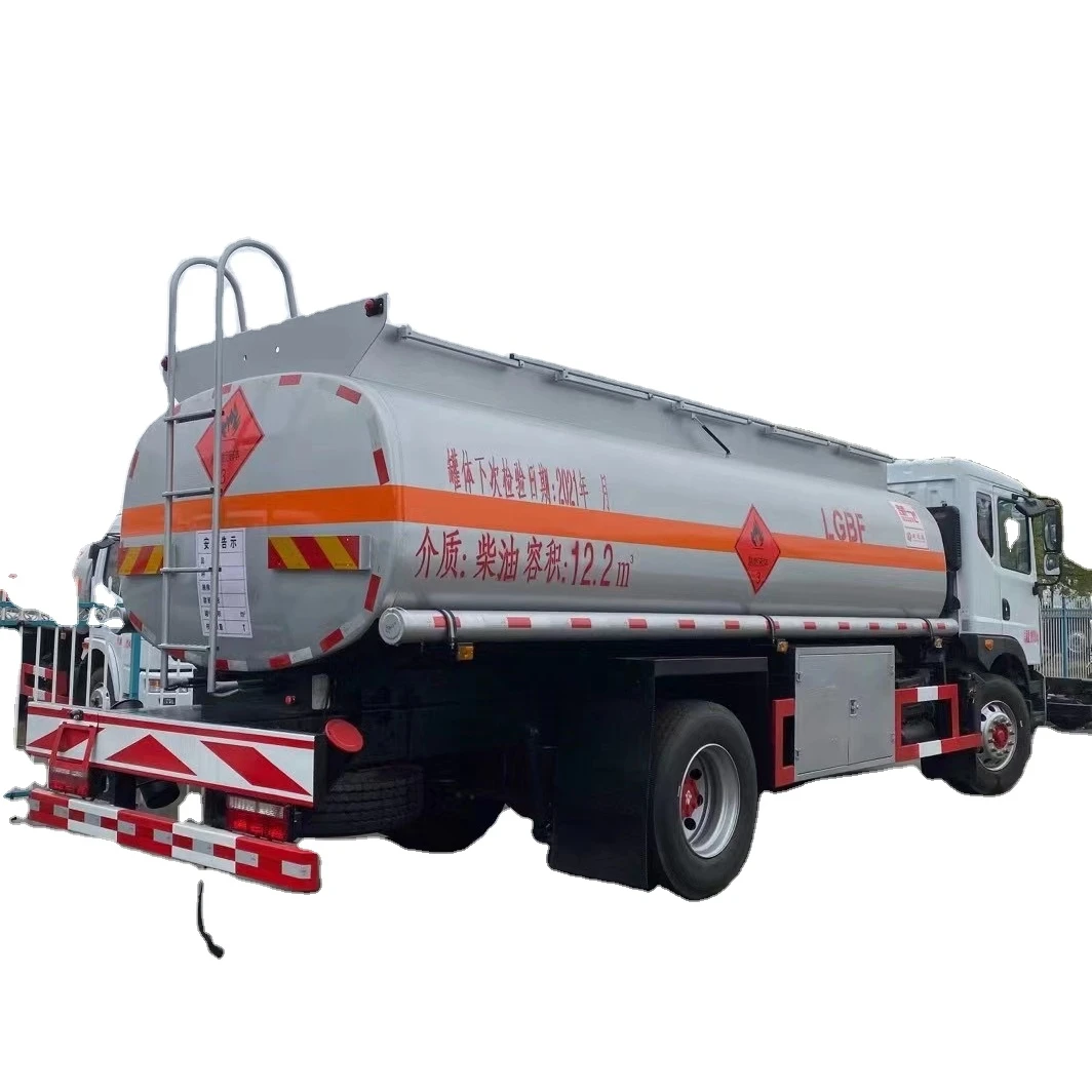 HOT selling 12CBM 10TON Fuel Tanker Truck Diesel Gasoline Refueling Truck Factory exporting