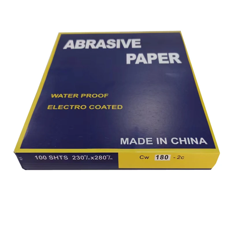 HOT SALE 9*11inch/230*280mm Dry Silicon Carbide abrasive sand paper 60 to 2000 Grit Abrasive/Sand/SaGrindingnding Paper