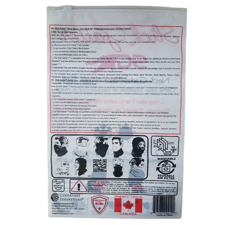 
Shantou custom printed plastic ziplock bags cpe zip lock bags 