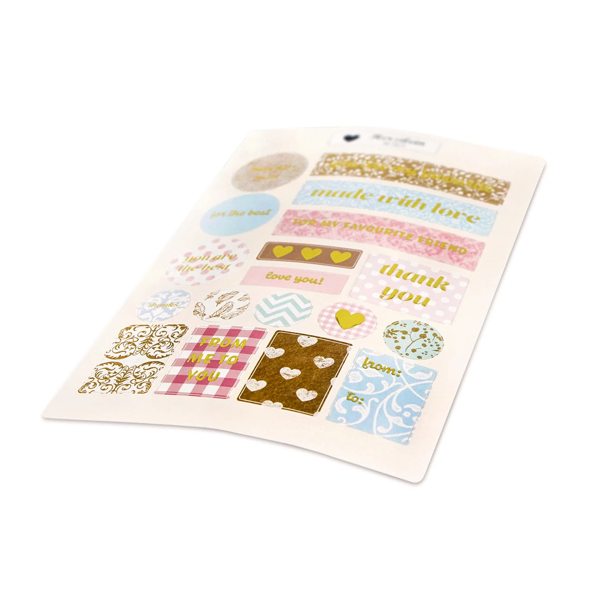 Custom gold foil journal scrapbook 3D varnished embossed stickers, letter kiss cut DIY planner Aesthetic Metallic sticker sheet