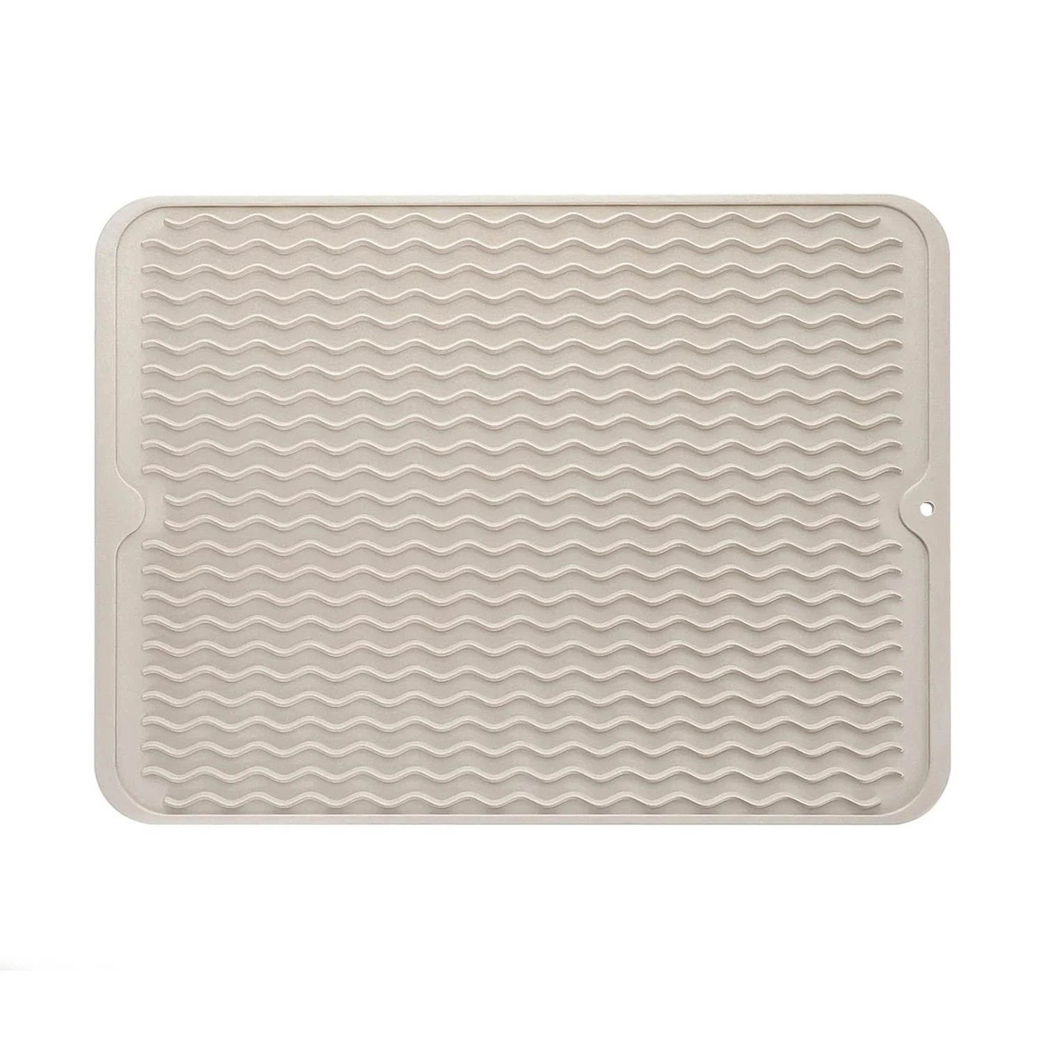 Silicone Dish Drying Mat for Multiple Usage Easy clean Eco-friendly Heat-resistant Silicone Mat for Kitchen Counter or