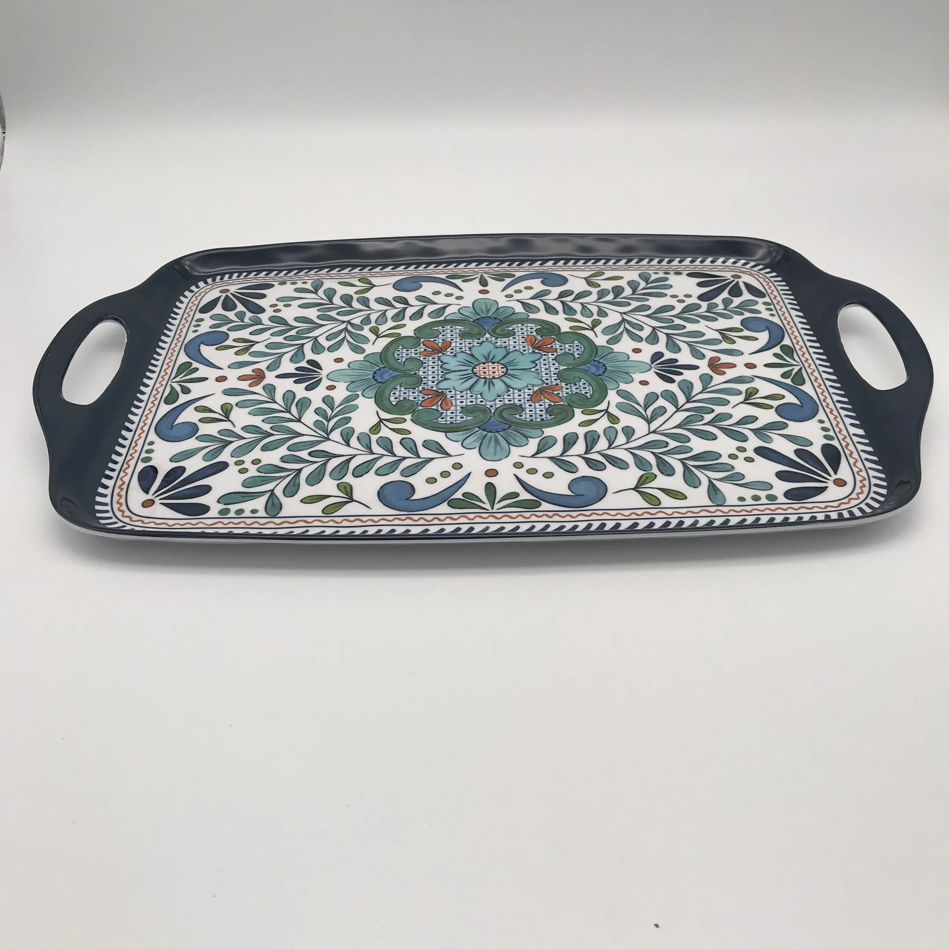 
durable large capacity Melamine trays 