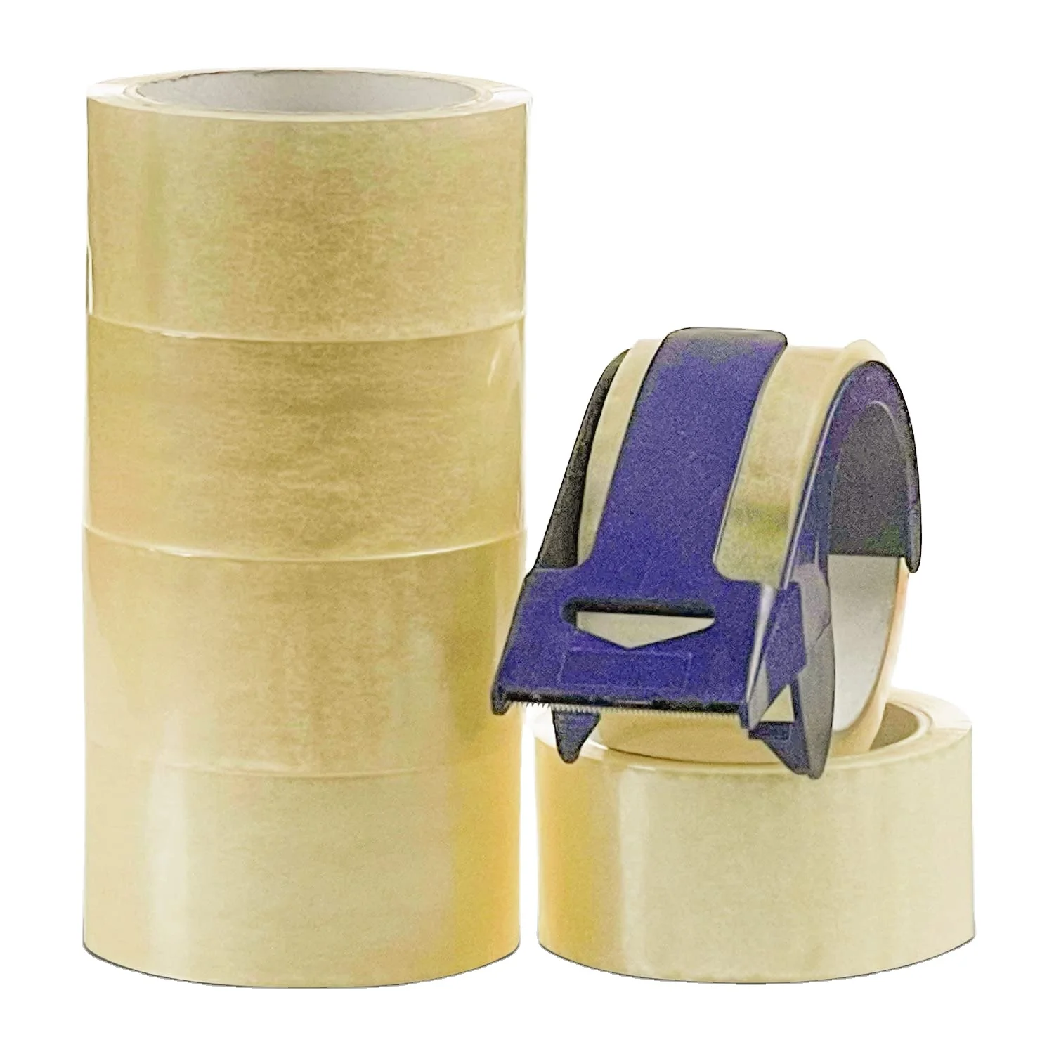 High Quality OEM logo printed Plastic Packing Tape Colorful Packing Tape