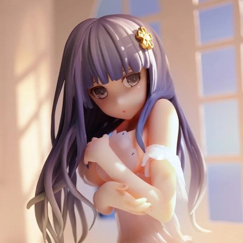 New Anime DATE A LIVE Figure Sexy Izayoi Miku Sitting PVC Action Figurine Collection Model Toys Gift Ornament