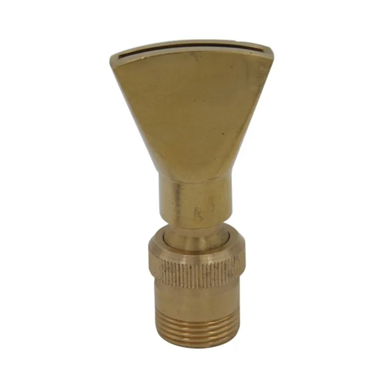 
Fan Shaped Brass Fountain Nozzle Sprinkler Spray Head 