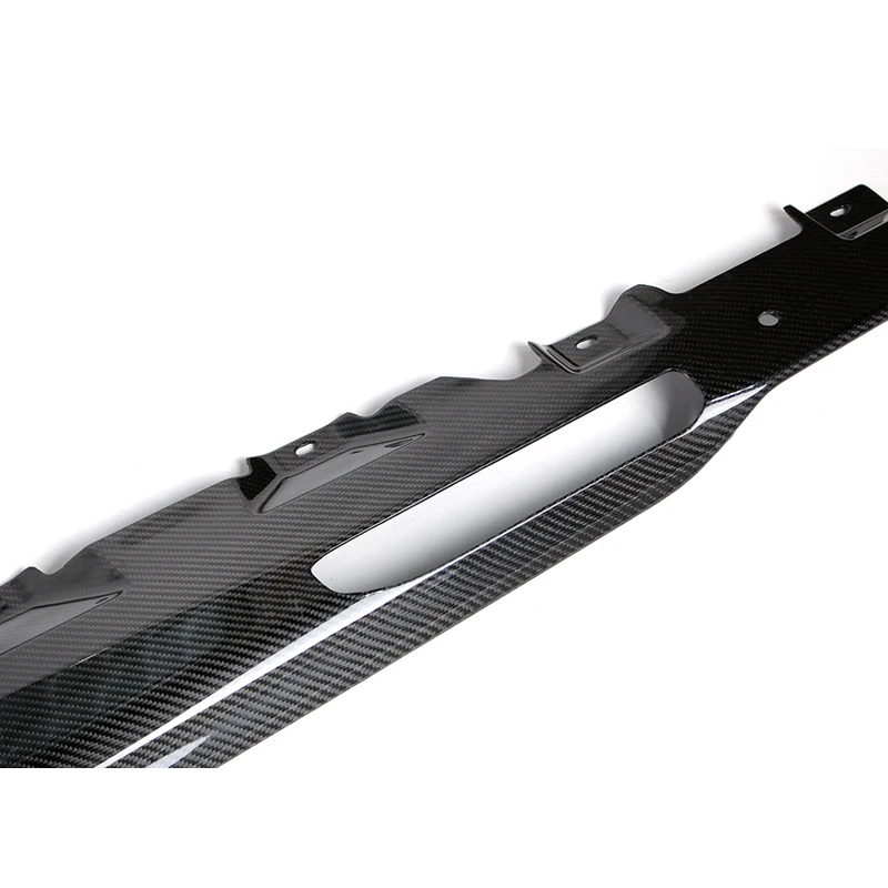 Dry Carbon Fiber Car Side Skirts for X5 G05 X6 G06 M Style Auto Body Exterior Trim Side Lower Spoiler