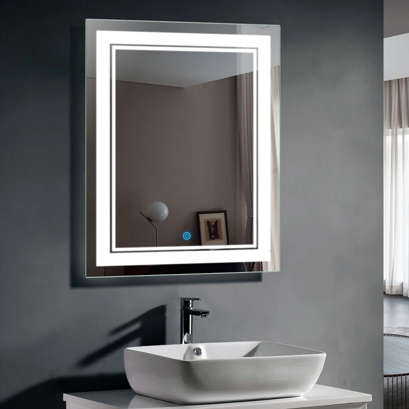 Wholesale bathroom TV mirror touch screen led bath smart mirror for bathroom