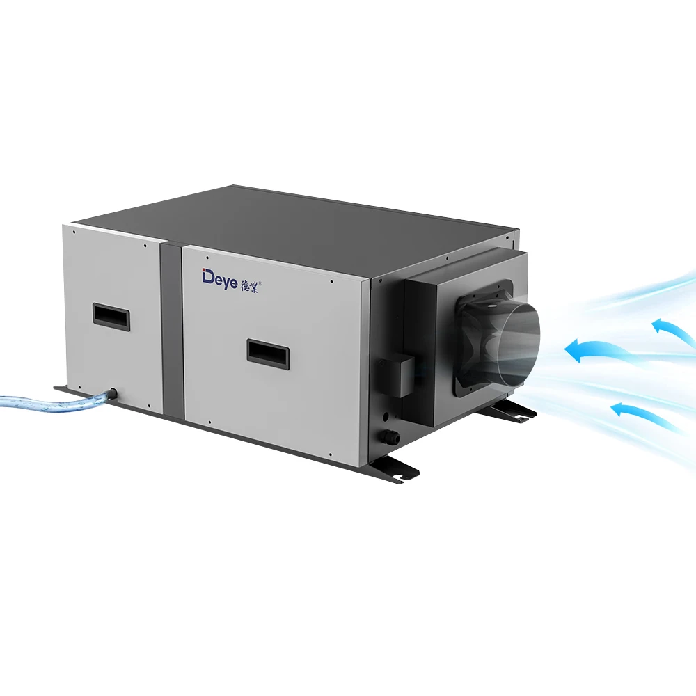 DY-C50DZ 220v 100pints portable air dryer duct dehumidifier industrial ceiling dehumidifier for greenhouse