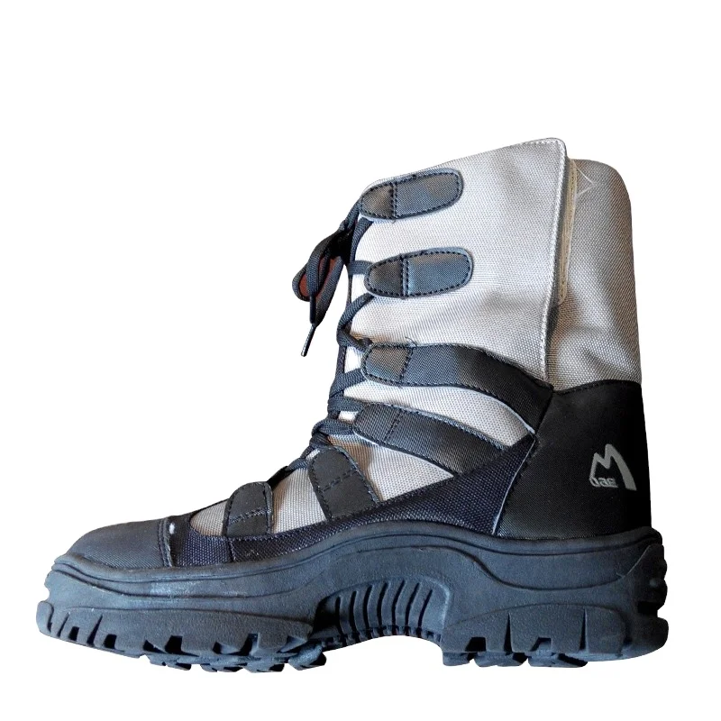 heat and fire resistant special force black leather tactical boots