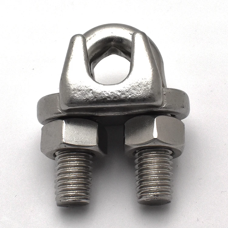 Rigging customized U.S. type stainless steel wire rope clips cable clip wire rope clamp clip