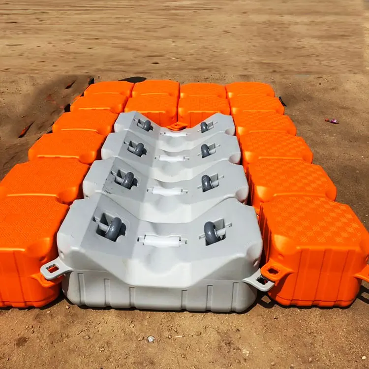 Easy Assembly Hdpe U Cube Jet Ski Pontoon Roller Floating Jet Ski Dock With Rollers