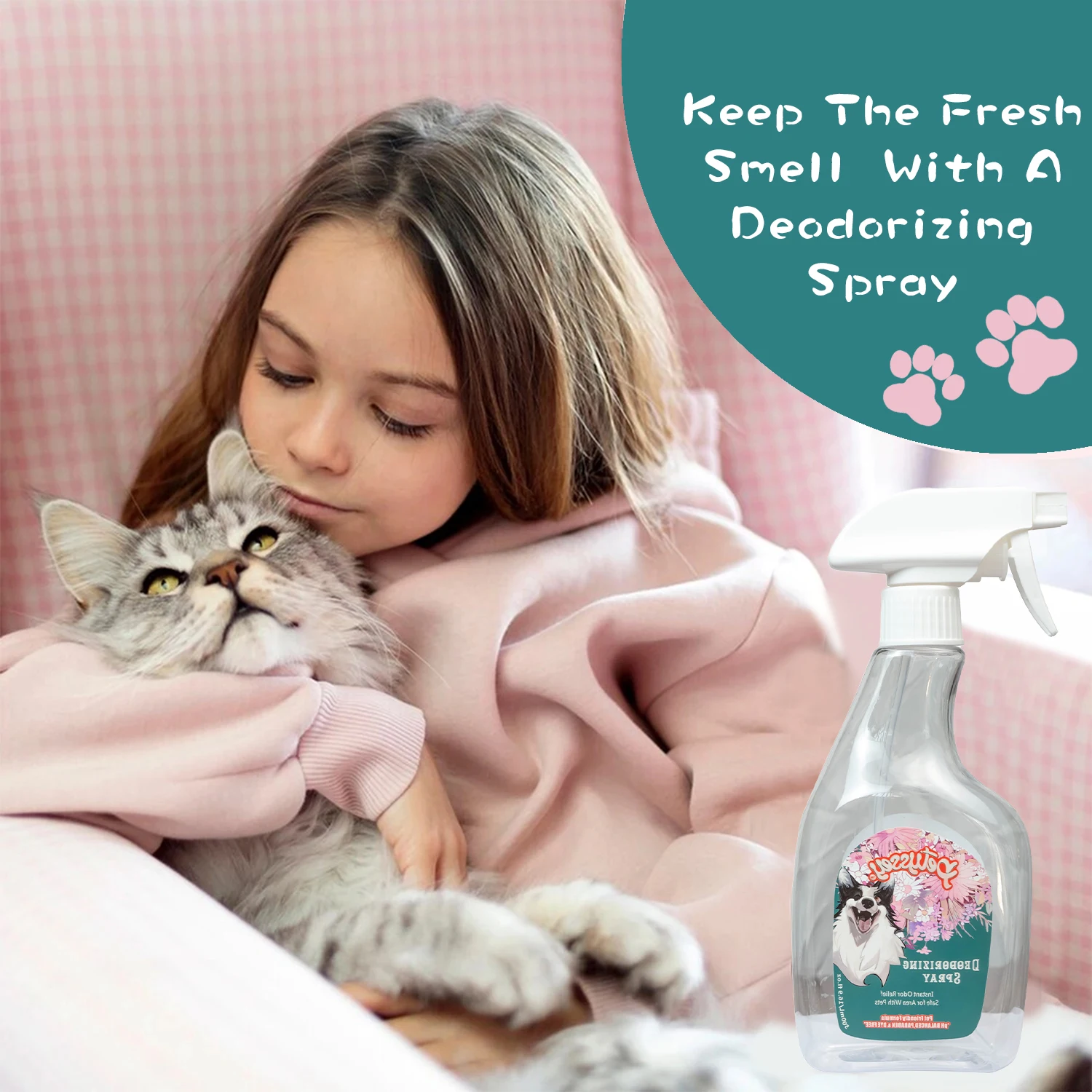 dog pee spray Deodorizer Pet Odor Eliminator Deodorizing Pet Spray