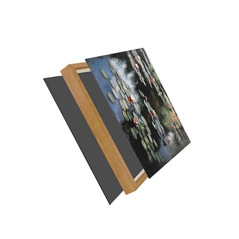 Natural landscape oil painting bedroom dining room decorative painting pastoral style living room mural