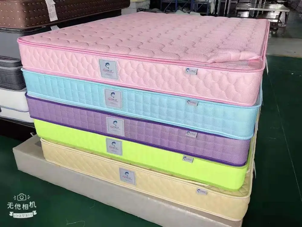 
hot sale high quality colorful customize mattress 
