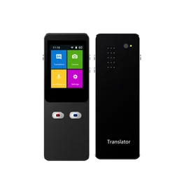 T9+ Portable Real Time Smart 137 Language Translation Device With Camera-translation For Business Meeting Languages Translator