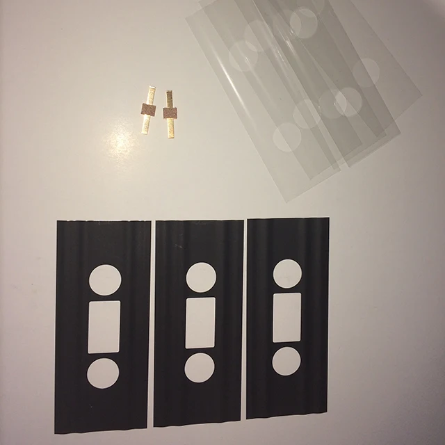 Audio Cassette Tape components liners, pressure pads and leader tape (1600411781899)